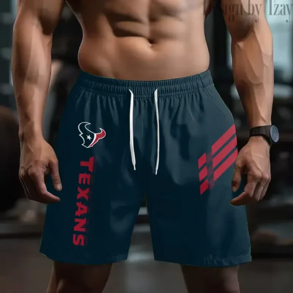Houston Texans Casual Men's Drawstring Shorts Trending 2025 BGSHORT488