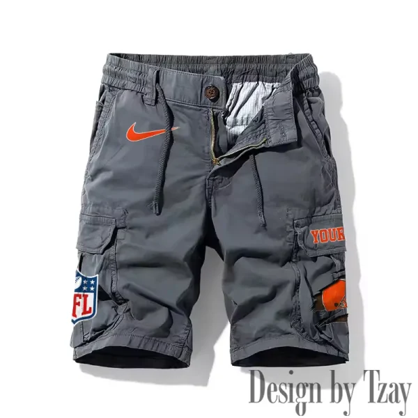 Cleveland Browns Men's Casual Shorts Style 2025 SPTMCS008 - Image 4