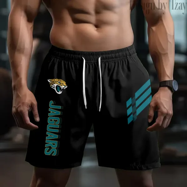 Jacksonville Jaguars Casual Men's Drawstring Shorts Trending 2025 BGSHORT490