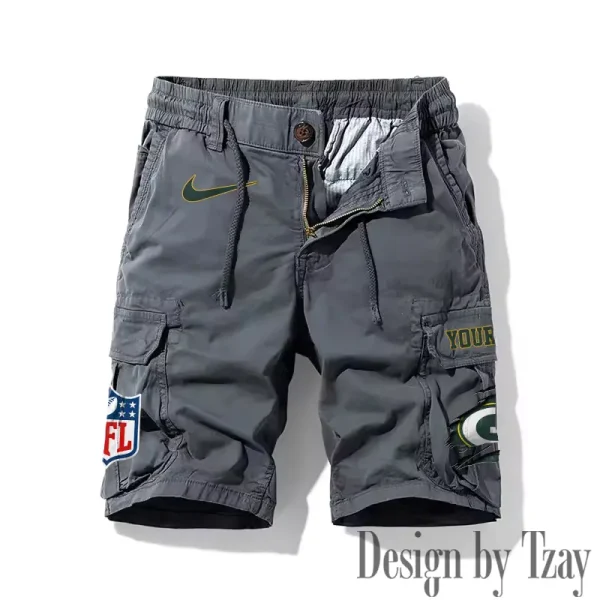 Green Bay Packers Men's Casual Shorts Style 2025 SPTMCS012 - Image 2