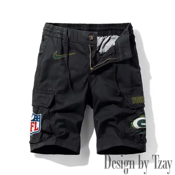 Green Bay Packers Men's Casual Shorts Style 2025 SPTMCS012 - Image 3