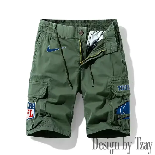 Indianapolis Colts Men's Casual Shorts Style 2025 SPTMCS014 - Image 2