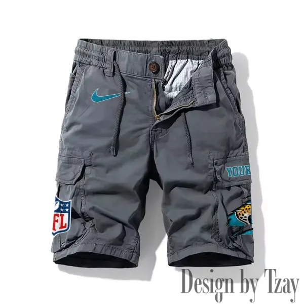Jacksonville Jaguars Men's Casual Shorts Style 2025 SPTMCS015 - Image 2