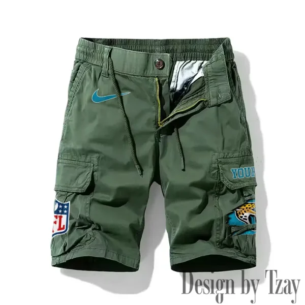 Jacksonville Jaguars Men's Casual Shorts Style 2025 SPTMCS015 - Image 3