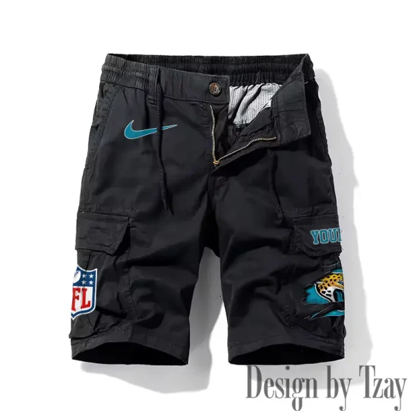Jacksonville Jaguars Men's Casual Shorts Style 2025 SPTMCS015 - Image 4