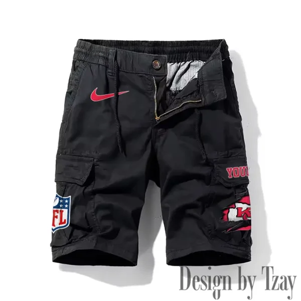 Kansas City Chiefs Men's Casual Shorts Style 2025 SPTMCS016