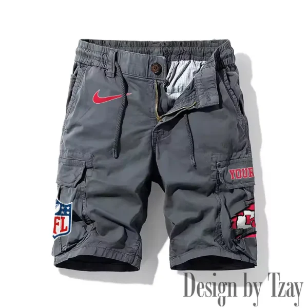 Kansas City Chiefs Men's Casual Shorts Style 2025 SPTMCS016 - Image 3