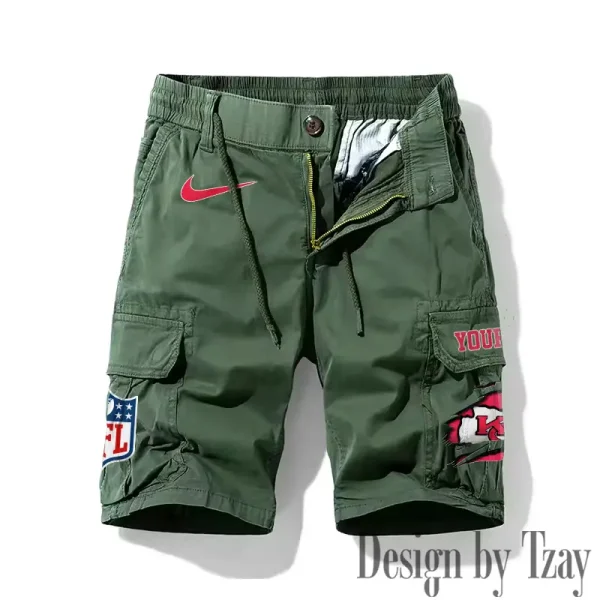 Kansas City Chiefs Men's Casual Shorts Style 2025 SPTMCS016 - Image 4