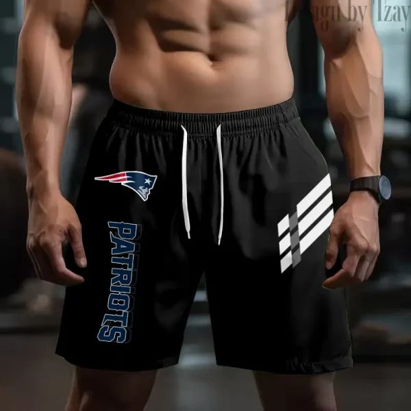 New England Patriots Casual Men's Drawstring Shorts Trending 2025 BGSHORT497 - Image 2