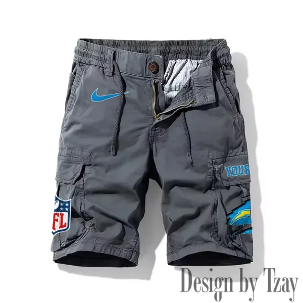 Los Angeles Chargers Men's Casual Shorts Style 2025 SPTMCS018 - Image 3