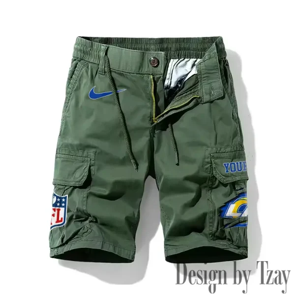 Los Angeles Rams Men's Casual Shorts Style 2025 SPTMCS019 - Image 2