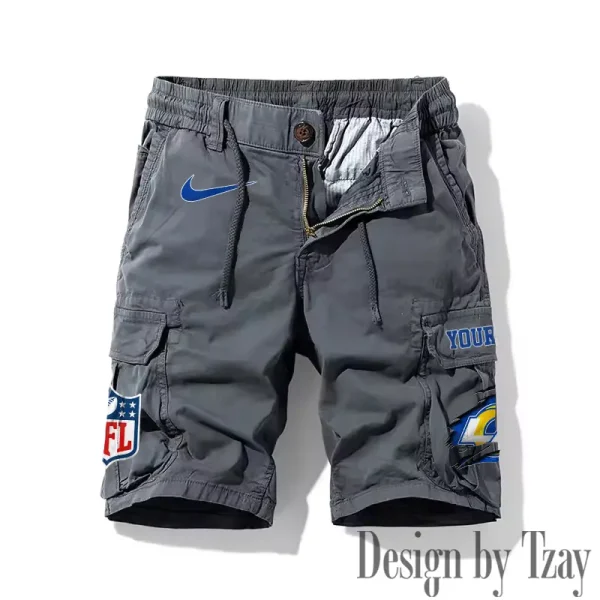 Los Angeles Rams Men's Casual Shorts Style 2025 SPTMCS019 - Image 3