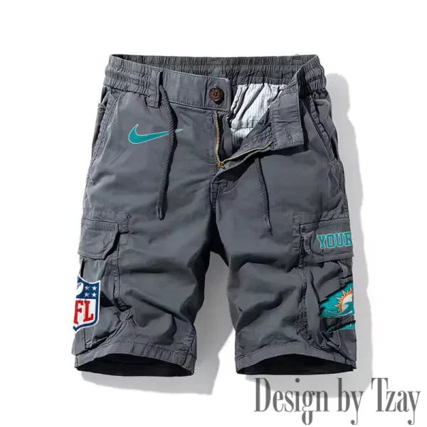 Miami Dolphins Men's Casual Shorts Style 2025 SPTMCS020 - Image 2