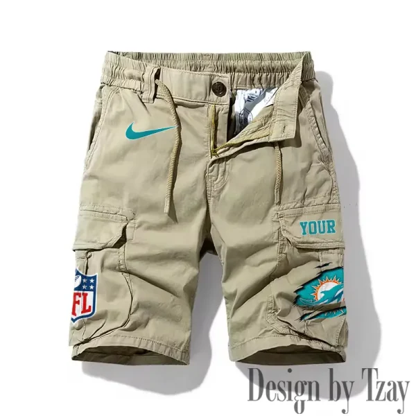Miami Dolphins Men's Casual Shorts Style 2025 SPTMCS020 - Image 4