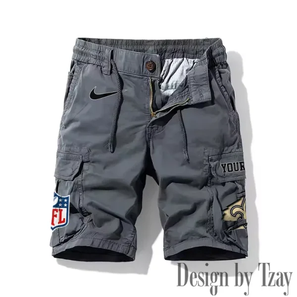 New Orleans Saints Men's Casual Shorts Style 2025 SPTMCS023 - Image 4