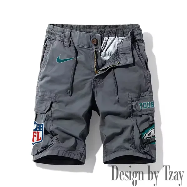 Philadelphia Eagles Men's Casual Shorts Style 2025 SPTMCS026 - Image 3