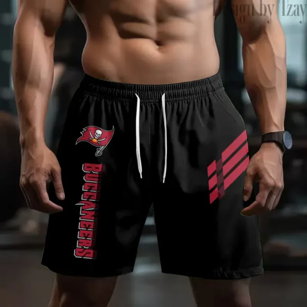 Tampa Bay Buccaneers Casual Men's Drawstring Shorts Trending 2025 BGSHORT505 - Image 2