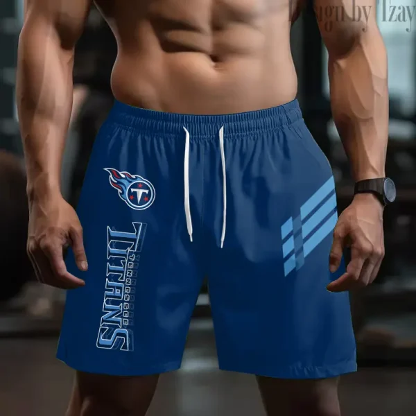 Tennessee Titans Casual Men's Drawstring Shorts Trending 2025 BGSHORT506