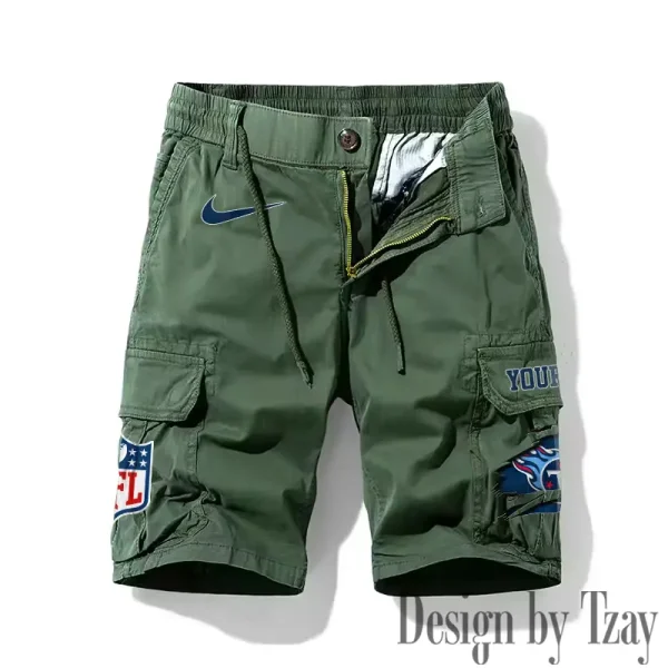 Tennessee Titans Men's Casual Shorts Style 2025 SPTMCS031 - Image 4