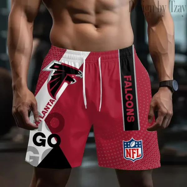 Atlanta Falcons Casual Men's Drawstring Shorts Trending 2025 BGSHORT509