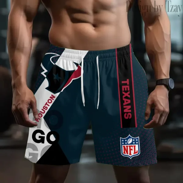 Houston Texans Casual Men's Drawstring Shorts Trending 2025 BGSHORT520