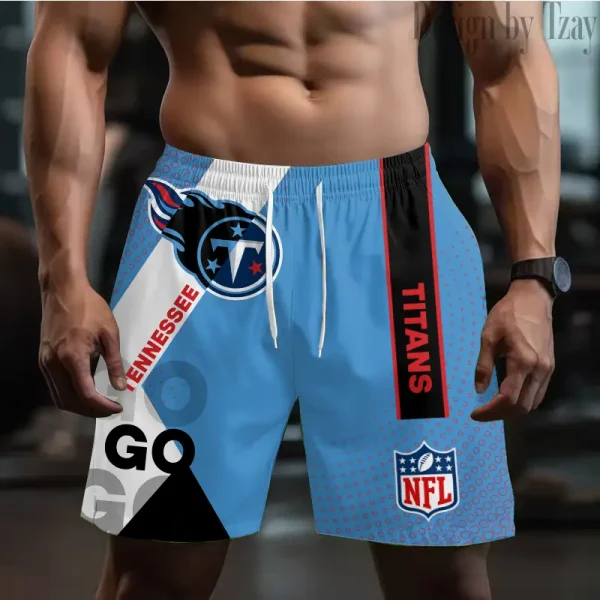 Tennessee Titans Casual Men's Drawstring Shorts Trending 2025 BGSHORT538