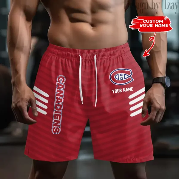 Montréal Canadiens Men's Shorts Sport Lightweight Casual Workout style 2025 BGSHORT552