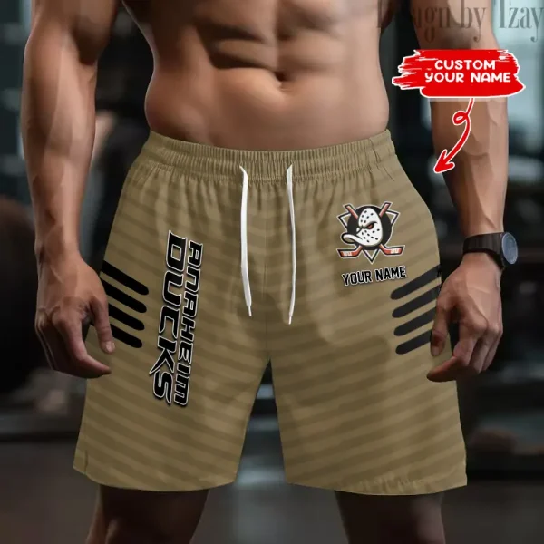 Anaheim Ducks Men's Shorts Sport Lightweight Casual Workout style 2025 BGSHORT554