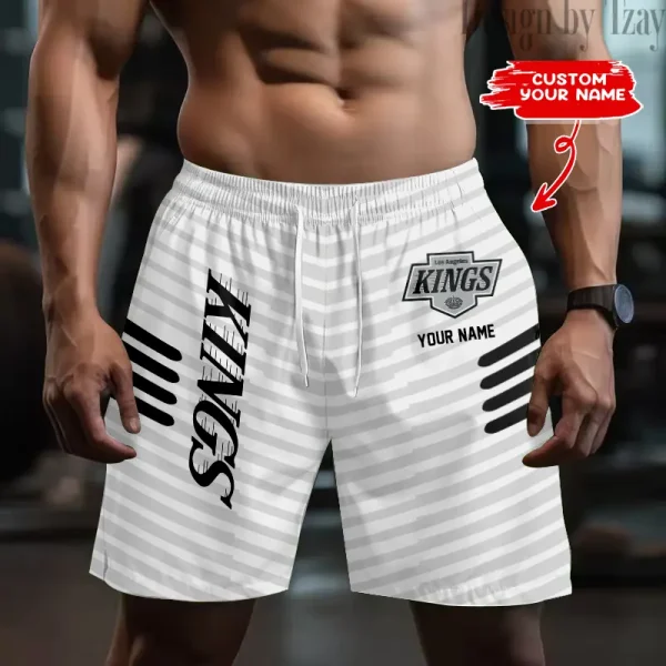 Los Angeles Kings Men's Shorts Sport Lightweight Casual Workout style 2025 BGSHORT572
