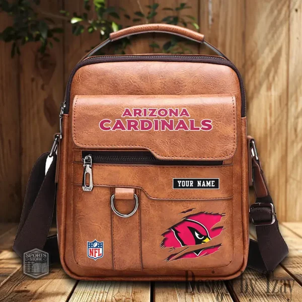 Arizona Cardinals Leather Basic Balo New Design 2025 SPTBALO001 - Image 2