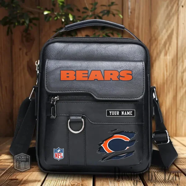 Chicago Bears Leather Basic Balo New Design 2025 SPTBALO006 - Image 3