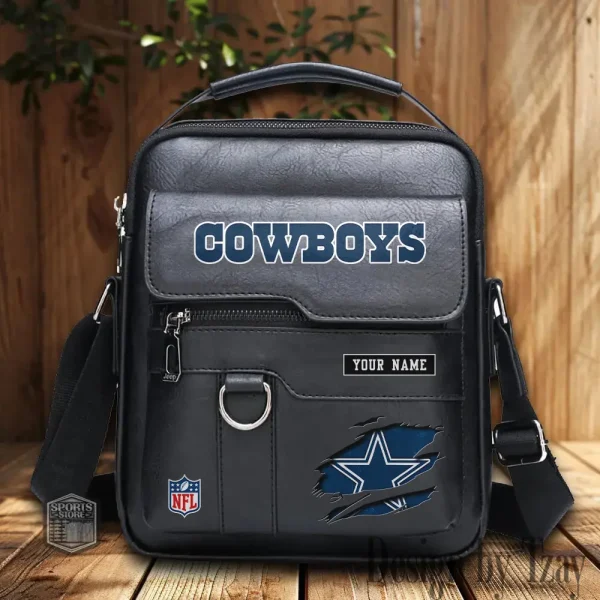 Dallas Cowboys Leather Basic Balo New Design 2025 SPTBALO009