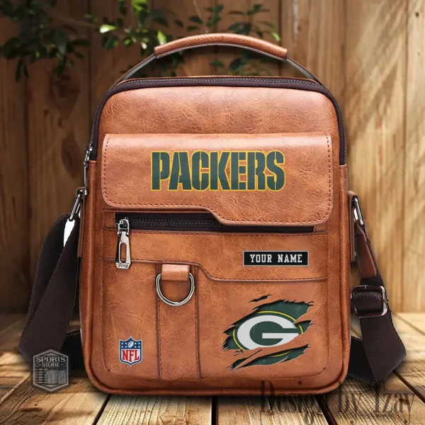 Green Bay Packers Leather Basic Balo New Design 2025 SPTBALO012 - Image 2