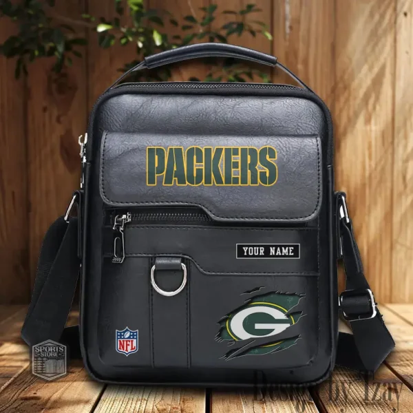 Green Bay Packers Leather Basic Balo New Design 2025 SPTBALO012 - Image 3