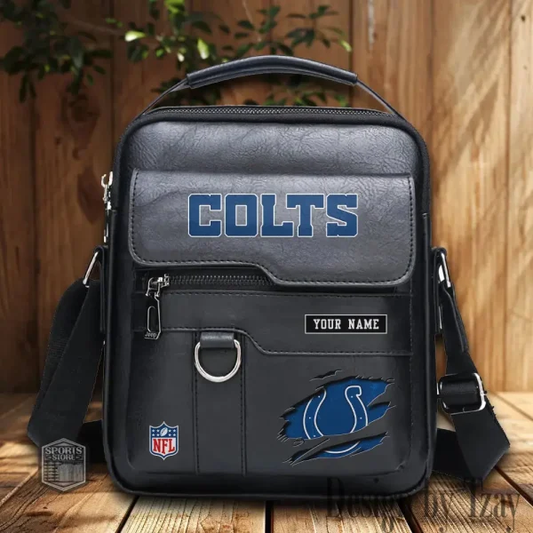 Indianapolis Colts Leather Basic Balo New Design 2025 SPTBALO014 - Image 2