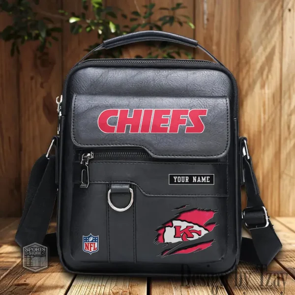 Kansas City Chiefs Leather Basic Balo New Design 2025 SPTBALO016 - Image 3
