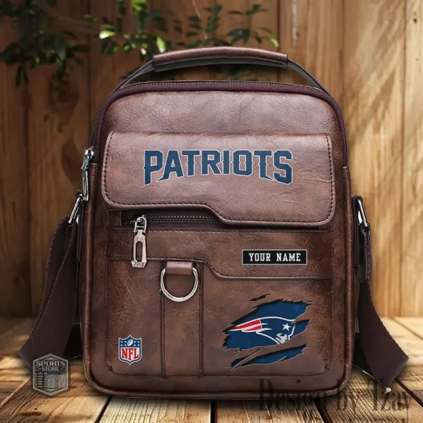 New England Patriots Leather Basic Balo New Design 2025 SPTBALO022 - Image 2