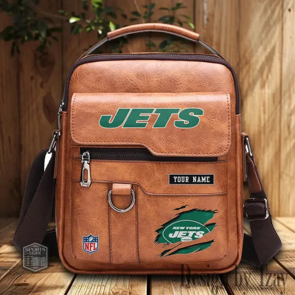 New York Jets Leather Basic Balo New Design 2025 SPTBALO025 - Image 2