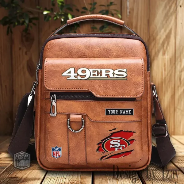 San Francisco 49ers Leather Basic Balo New Design 2025 SPTBALO028