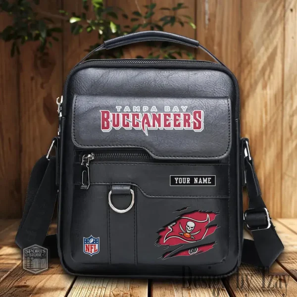 Tampa Bay Buccaneers Leather Basic Balo New Design 2025 SPTBALO030 - Image 2