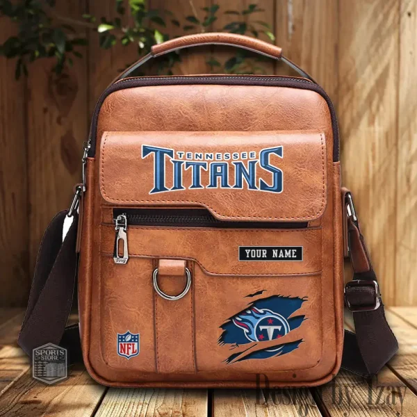 Tennessee Titans Leather Basic Balo New Design 2025 SPTBALO031 - Image 3