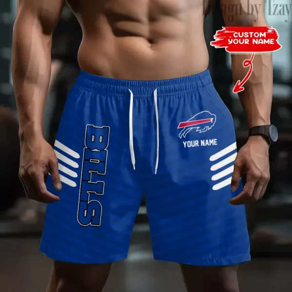 Buffalo Bills Men's Shorts Sport Lightweight Casual Workout style 2025 BGSHORT576