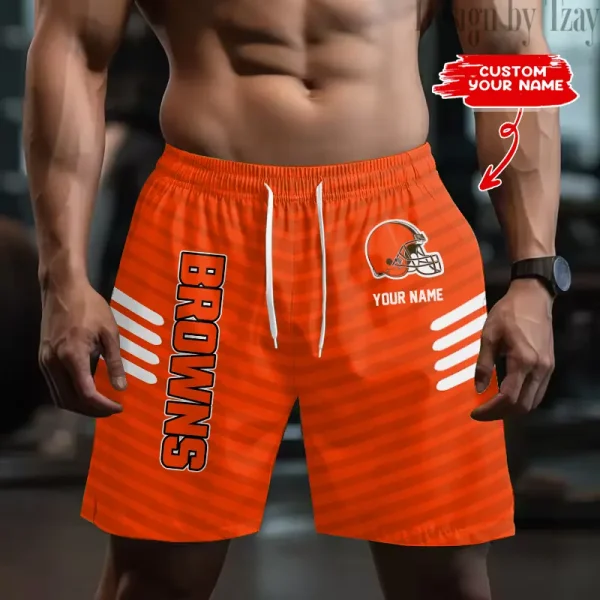 Cleveland Browns Men's Shorts Sport Lightweight Casual Workout style 2025 BGSHORT580