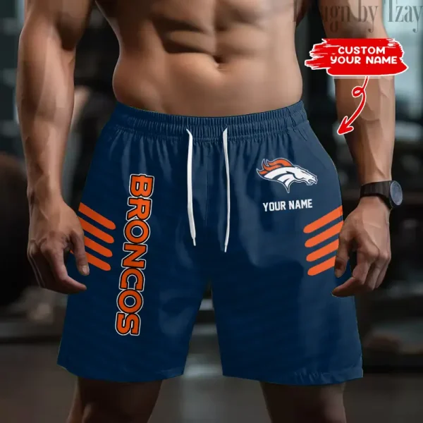 Denver Broncos Men's Shorts Sport Lightweight Casual Workout style 2025 BGSHORT582