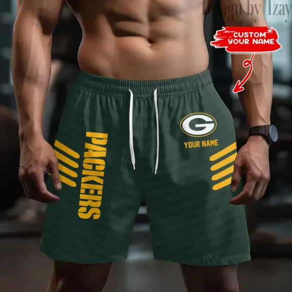 Green Bay Packers Men's Shorts Sport Lightweight Casual Workout style 2025 BGSHORT584