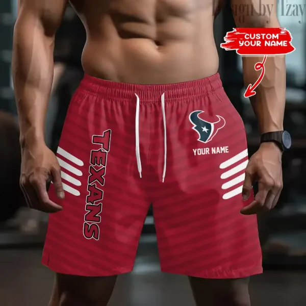 Houston Texans Men's Shorts Sport Lightweight Casual Workout style 2025 BGSHORT585