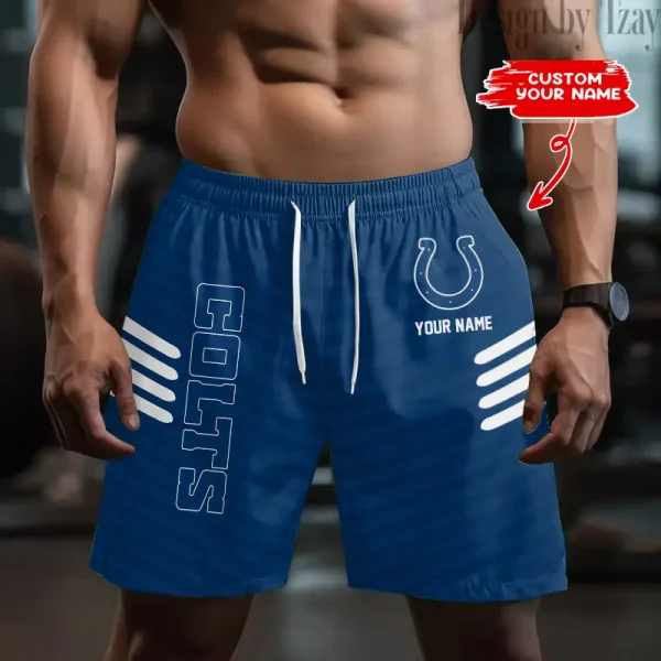 Indianapolis Colts Men's Shorts Sport Lightweight Casual Workout style 2025 BGSHORT586