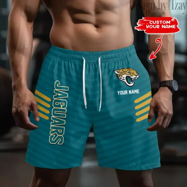 Jacksonville Jaguars Men's Shorts Sport Lightweight Casual Workout style 2025 BGSHORT587