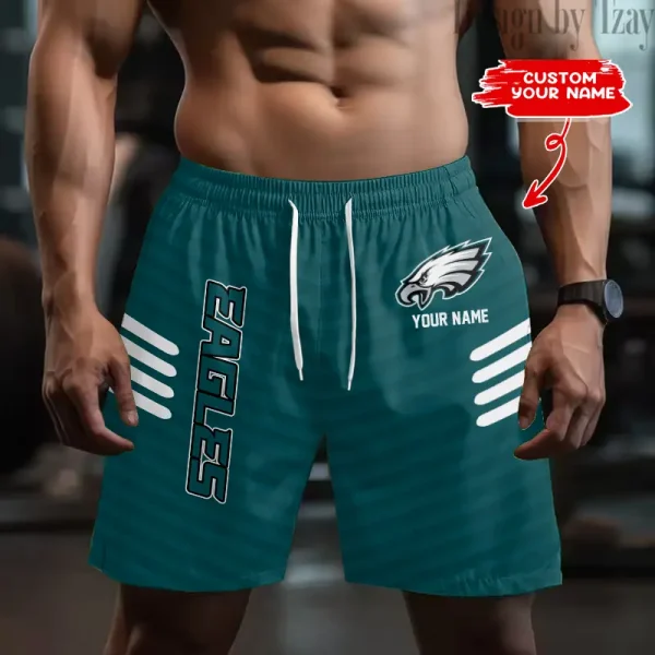 Philadelphia Eagles Men's Shorts Sport Lightweight Casual Workout style 2025 BGSHORT598