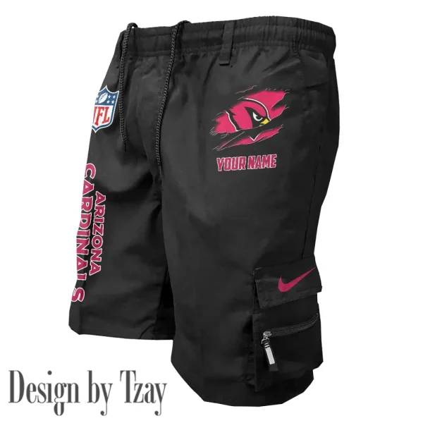 Arizona Cardinals Pocket Pants Military Style Tactical Shorts New 2025 AZMSHORT140 - Image 3